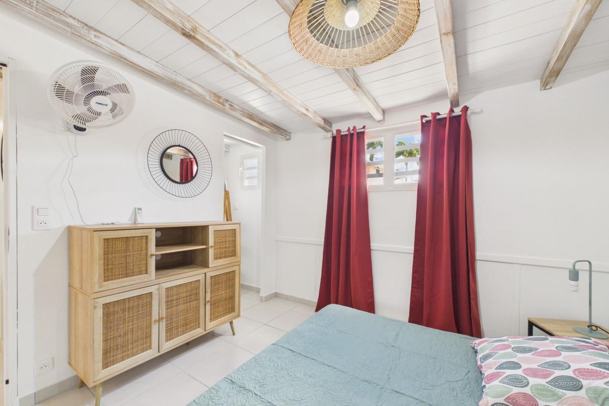 Location villa  au diamant piscine 8 personnes  - chambre 3 bis